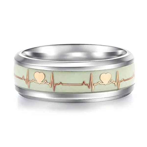 Green_Luminous_Heart_Pattern_Ring_for_Unisex