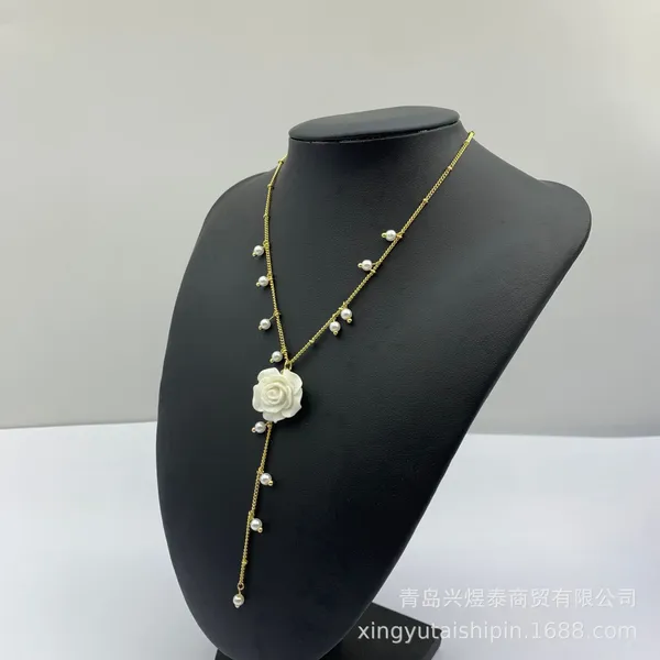 Gold_Tone_Pearl_Rose_Pendant_Necklace_for_Women