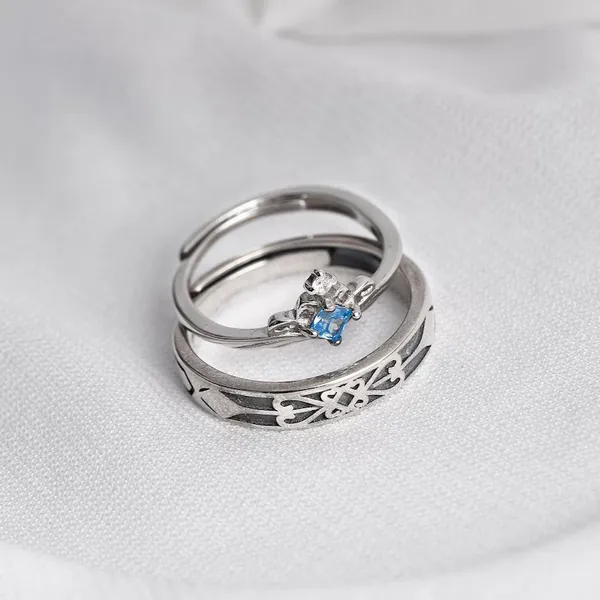 Silver-Tone_Couple_Ring_Set_for_Partners
