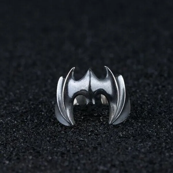 Silver_Tone_Open_Band_Gothic_Ring_For_Unisex