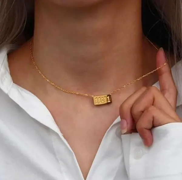 Gold_Stainless_Steel_11:11_Pendant_Necklace_for_Women