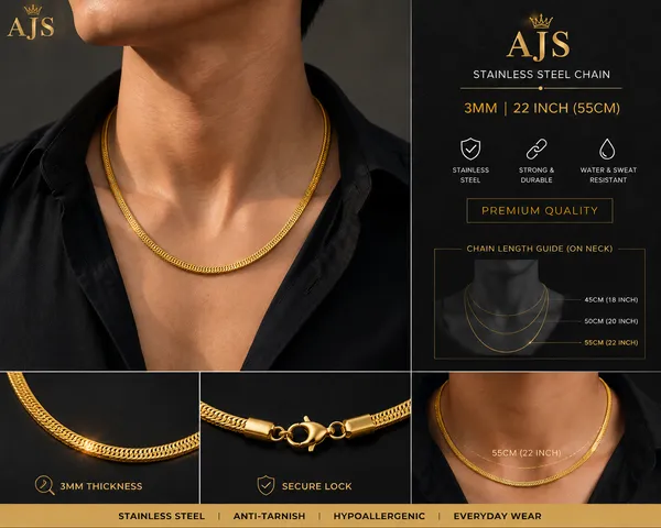 Gold_Stainless_Steel_Herringbone_Chain_For_Men_And_Women