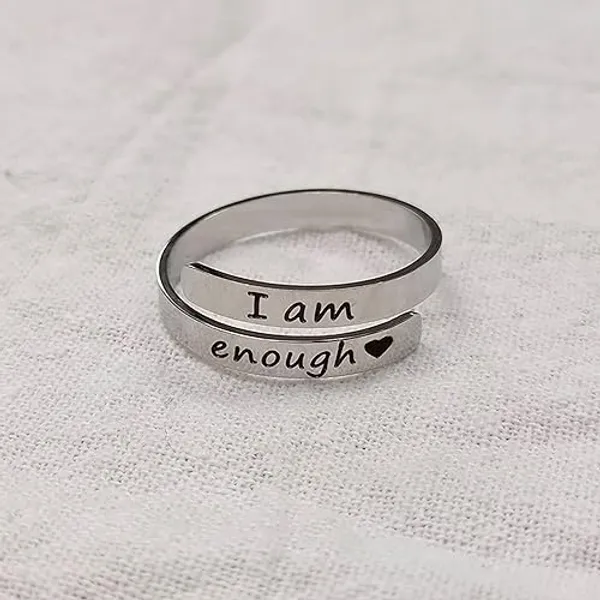 Silver_Stainless_Steel_Inspirational_Open_Band_Ring_For_Unisex_-_Pack_of_2