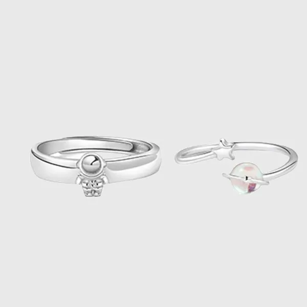 Silver_Stainless_Steel_Moonstone_Charm_Ring_For_Unisex_-_Pack_of_2