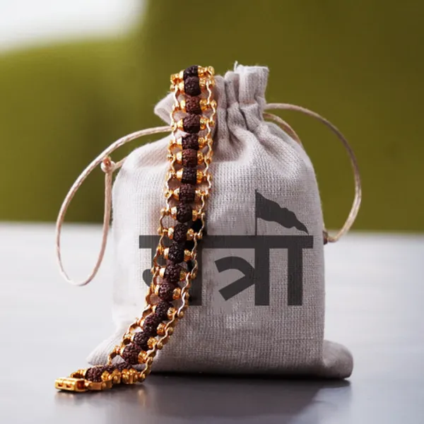 Brown_Gold_Tone_Rudraksha_Bracelet_for_Men