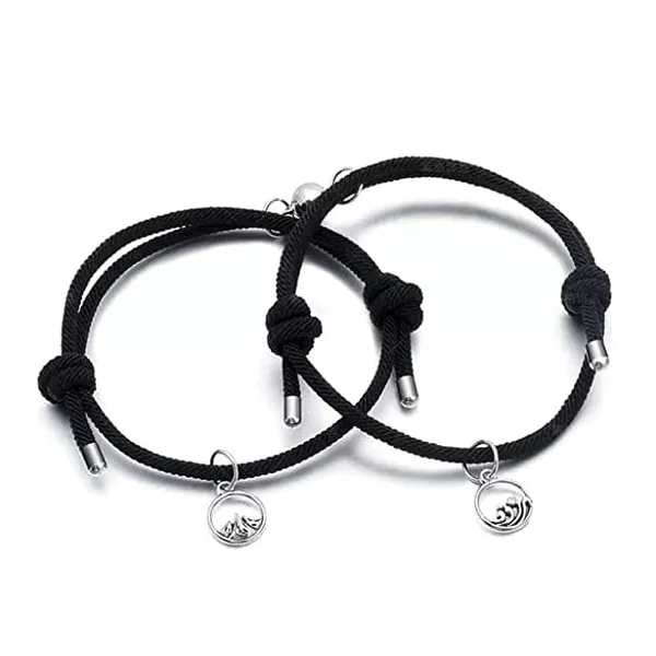 Black_Cord_Adjustable_Couple_Bracelets_for_Partners
