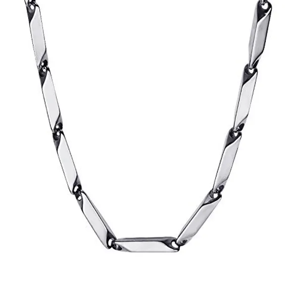 Silver_Tone_Link_Chain_Necklace_For_Men