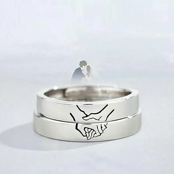 Silver_Tone_Engraved_Couple_Rings