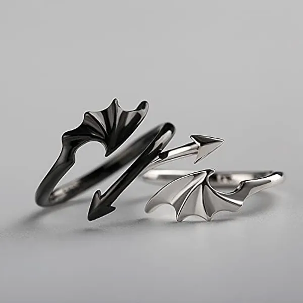 Black_Copper_Adjustable_Wing_Ring_for_Unisex