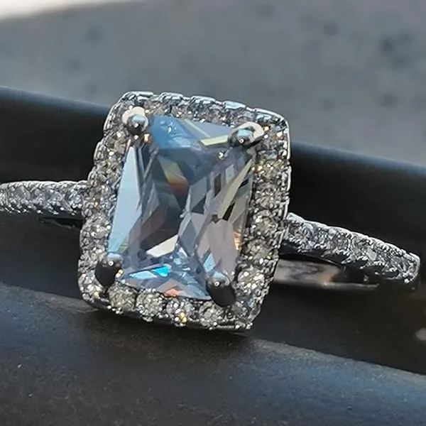 Silver_Stainless_Steel_Rectangular_Stone_Ring_For_Unisex_-_Pack_of_2