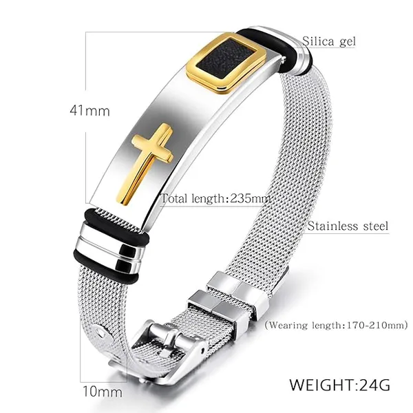 Silver_Stainless_Steel_Cross_Bracelet_for_Men