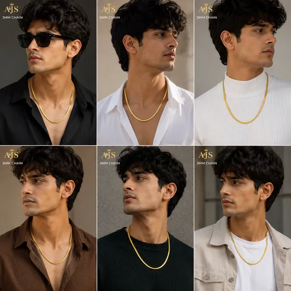 Gold_Stainless_Steel_Herringbone_Chain_For_Men_And_Women