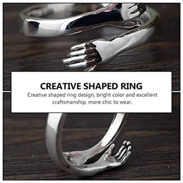 Silver_Tone_Adjustable_Hand_Motif_Ring_for_Women
