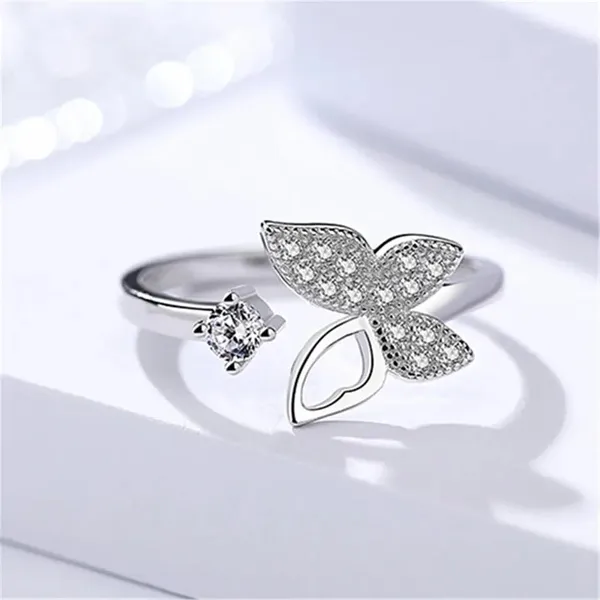 Silver_Stainless_Steel_Butterfly_Stone_Ring_For_Unisex_-_Pack_of_2