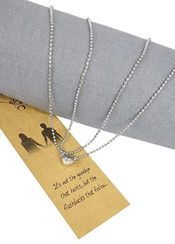 Silver_Tone_Heart_Pendant_Couple_Necklace_Set