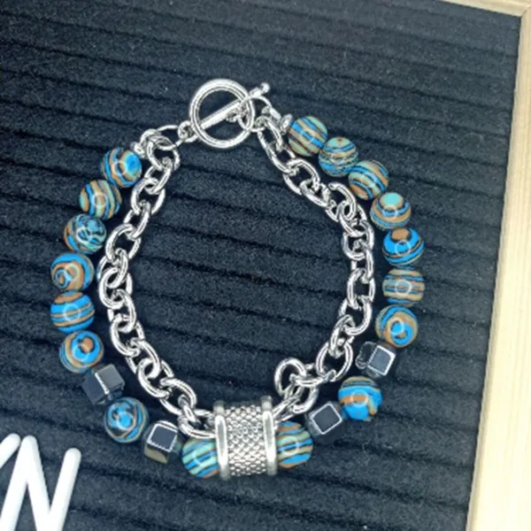 Blue_Beaded_Chain_Bracelet_for_Men