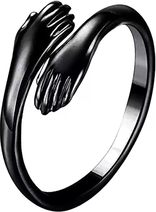 Black_Double_Band_Statement_Ring_for_Women