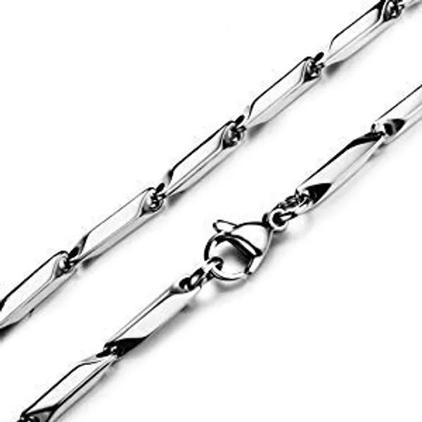Silver_Tone_Link_Chain_Necklace_For_Men