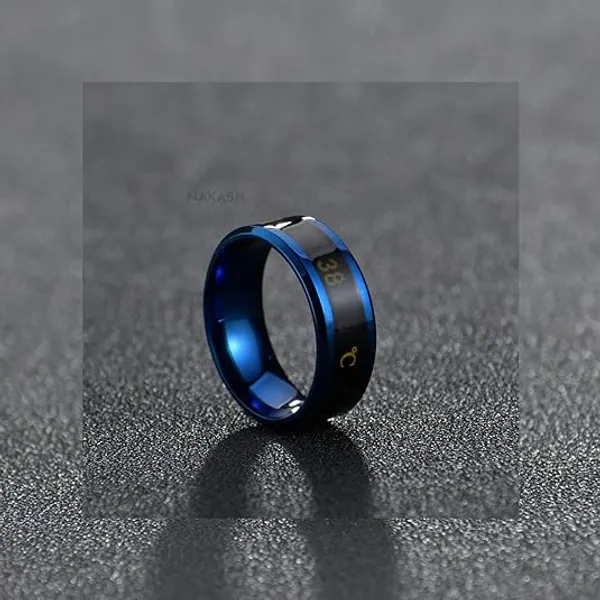 Blue_Black_Om_Design_Ring_for_Men_And_Women