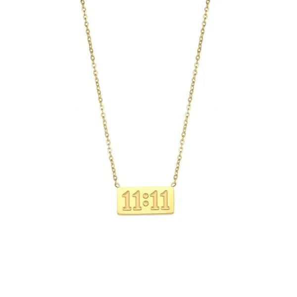 Gold_Stainless_Steel_11:11_Pendant_Necklace_for_Women