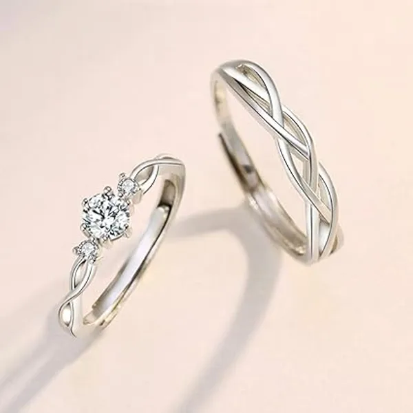 Silver_Tone_Infinity_Ring_Set_for_Women