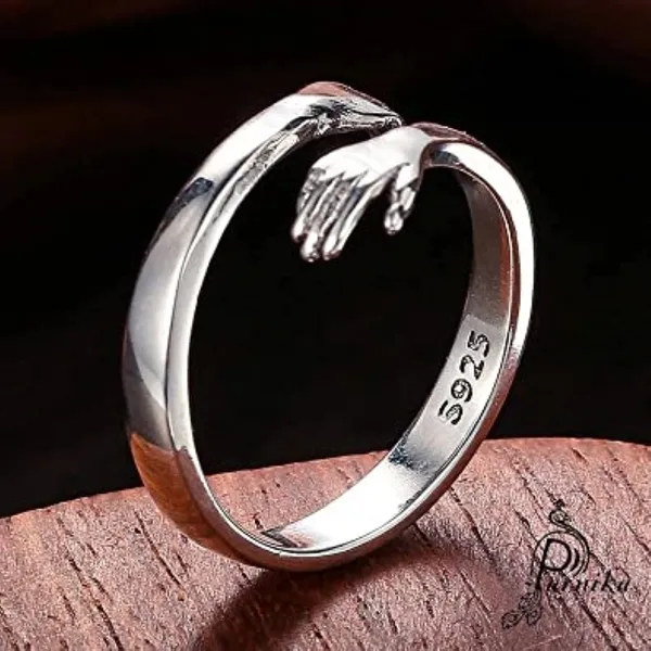 Silver_Tone_Feather_Design_Open_Ring_for_Women
