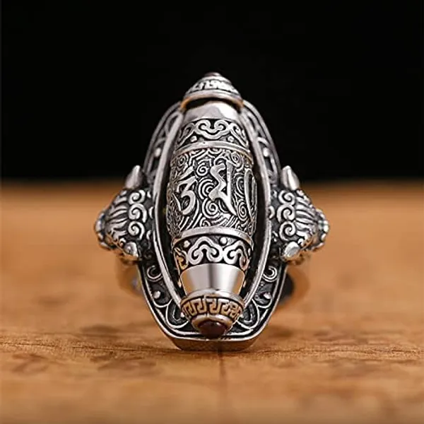 Silver-Tone_Ornate_Statement_Ring_for_Men