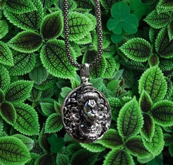 Silver_Tone_Religious_Pendant_Necklace_for_Men