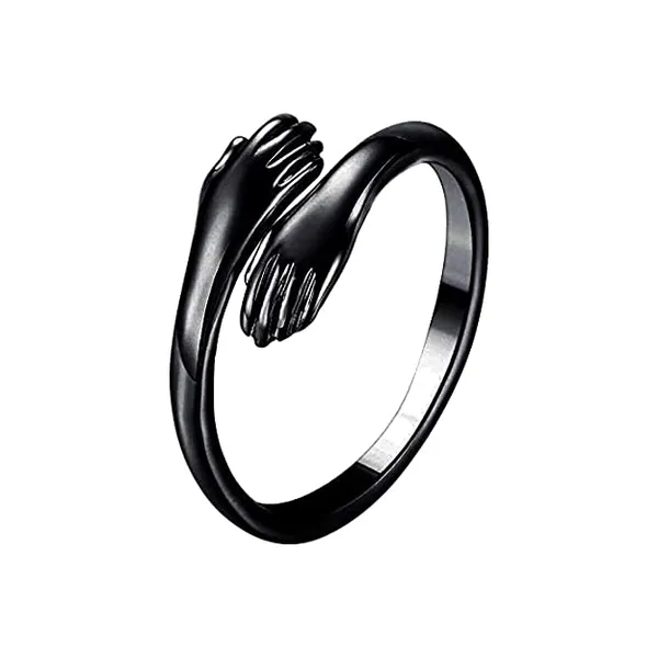 Black_Double_Band_Statement_Ring_for_Women