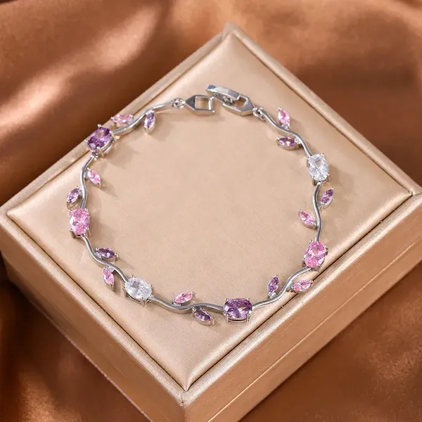 Gold_Tone_Leaf_Stone_Necklace_for_Women