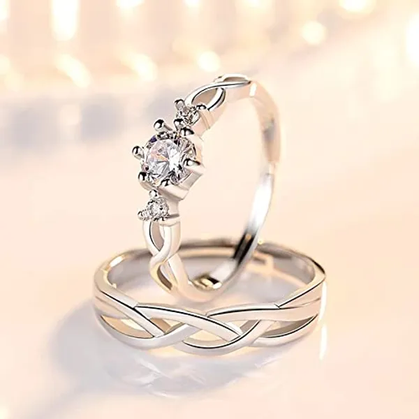 Silver_Tone_Infinity_Ring_Set_for_Women