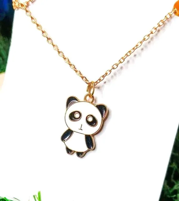 Gold_Tone_Panda_Pendant_Necklace_for_Girls