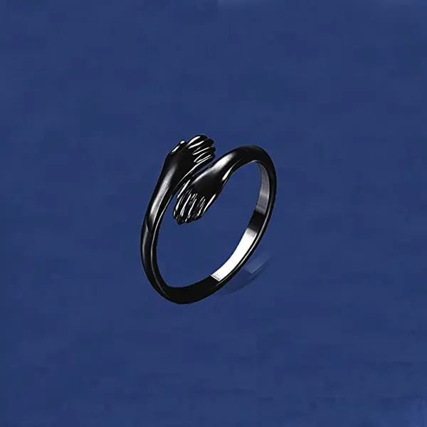 Black_Double_Band_Statement_Ring_for_Women
