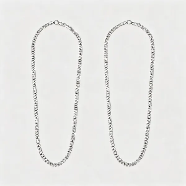 Silver_Alloy_Link_Chain_Necklace_For_Unisex_-_Pack_of_2