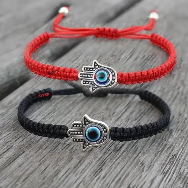 Red_And_Black_Thread_Hamsa_Evil_Eye_Bracelets_Set_For_Women