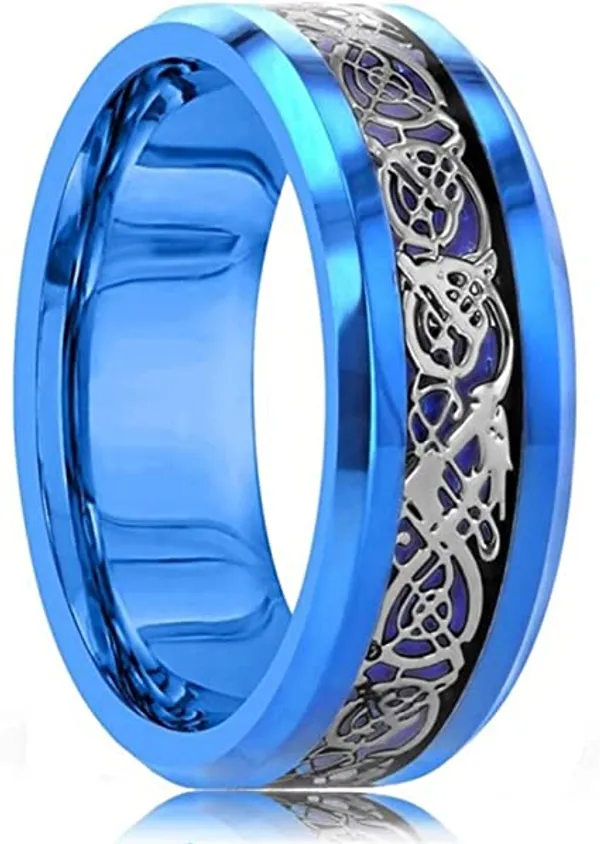 Blue_Metallic_Celtic_Pattern_Ring_for_Men