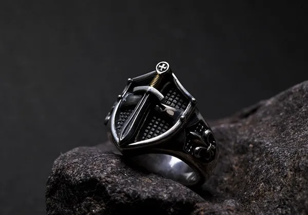 Silver_Tone_Geometric_Ring_for_Men
