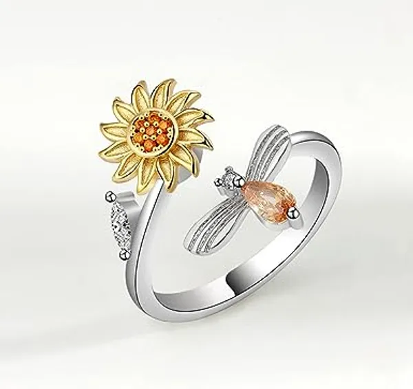 Silver_Tone_Adjustable_Floral_Butterfly_Ring_for_Women