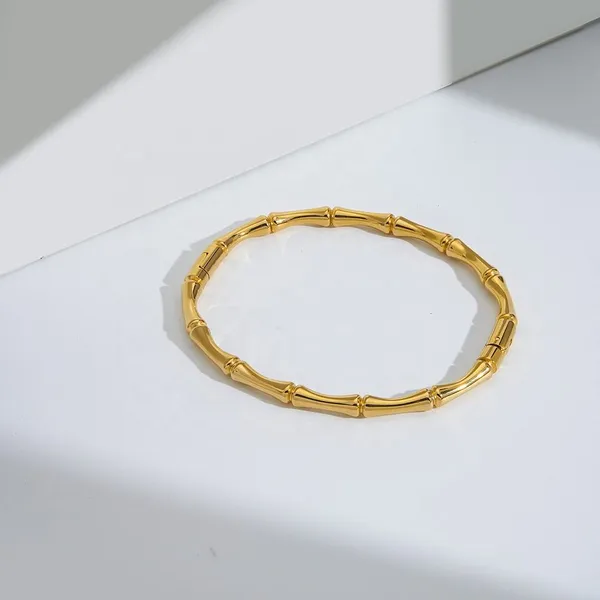 Gold_Plated_Stainless_Steel_Bamboo_Style_Bangle_for_Women