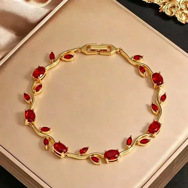 Gold_Tone_Leaf_Stone_Necklace_for_Women
