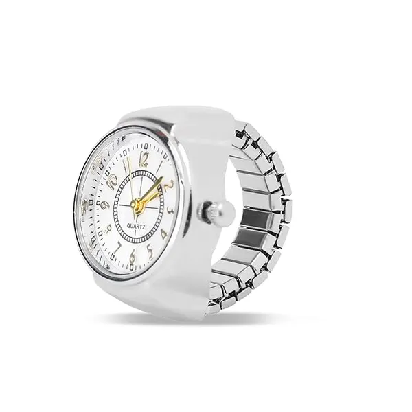 Silver_Metal_Quartz_Ring_Watch