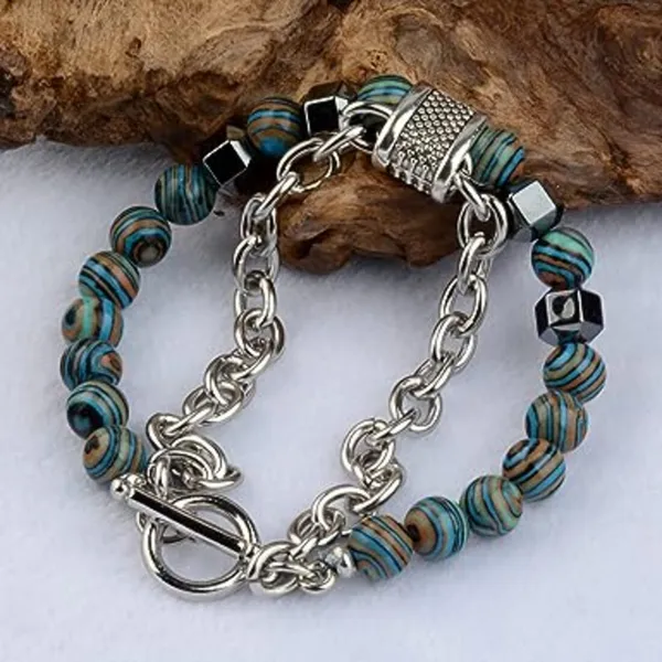 Silver_Beaded_Chain_Bracelet_Set_for_Men