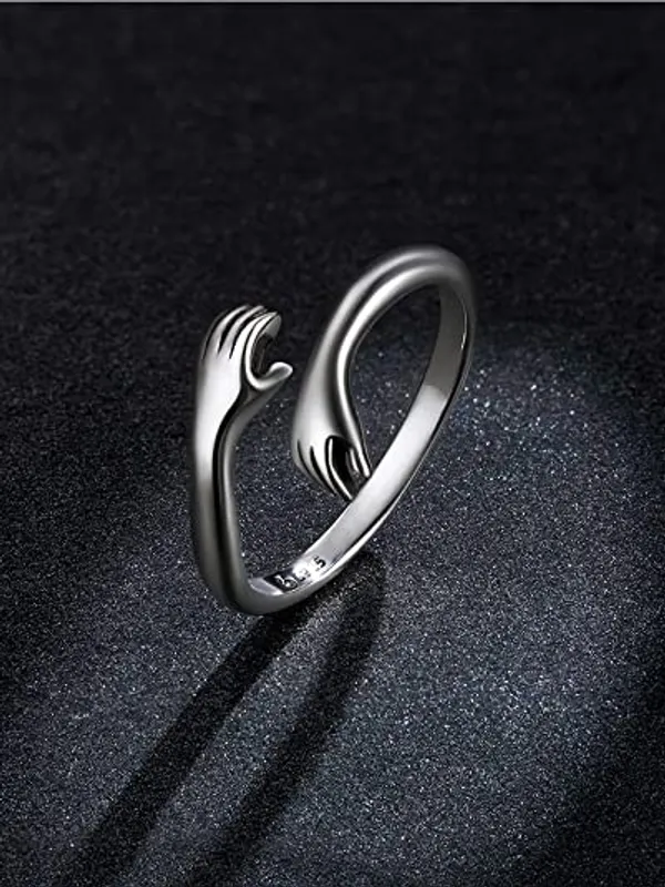 Black_Open_Band_Ring_for_Women