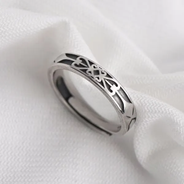 Silver-Tone_Couple_Ring_Set_for_Partners