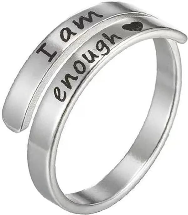 Silver_Stainless_Steel_Inspirational_Open_Band_Ring_For_Unisex_-_Pack_of_2