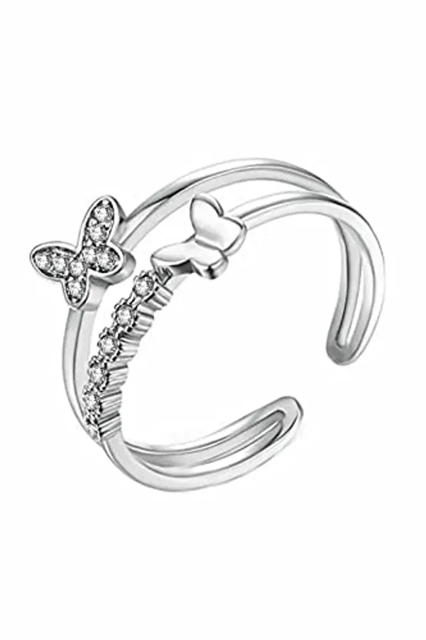 Silver_Butterfly_Adjustable_Ring_for_Women