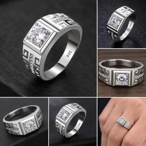 Silver_925_Greek_Key_Solitaire_Ring_for_Men