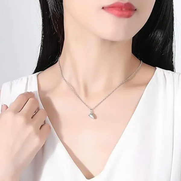 Silver_Tone_Heart_Pendant_Couple_Necklace_Set
