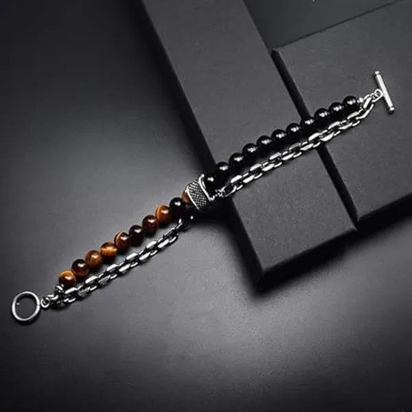 Yellow_Tiger_Eye_Bead_Bracelet_for_Men