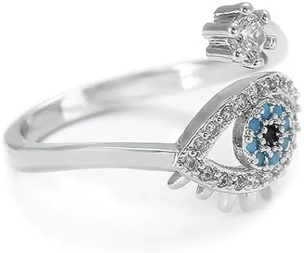 Silver_Stainless_Steel_Evil_Eye_Ring_For_Unisex_-_Pack_of_2